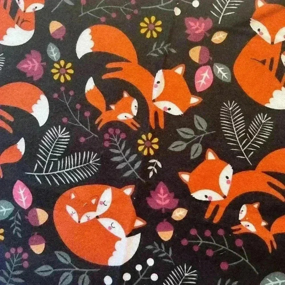 Unpaper Towels Flannel Towels‎ Reusable Napkins Handmade NEW NWT Woodland - Picture 12 of 16